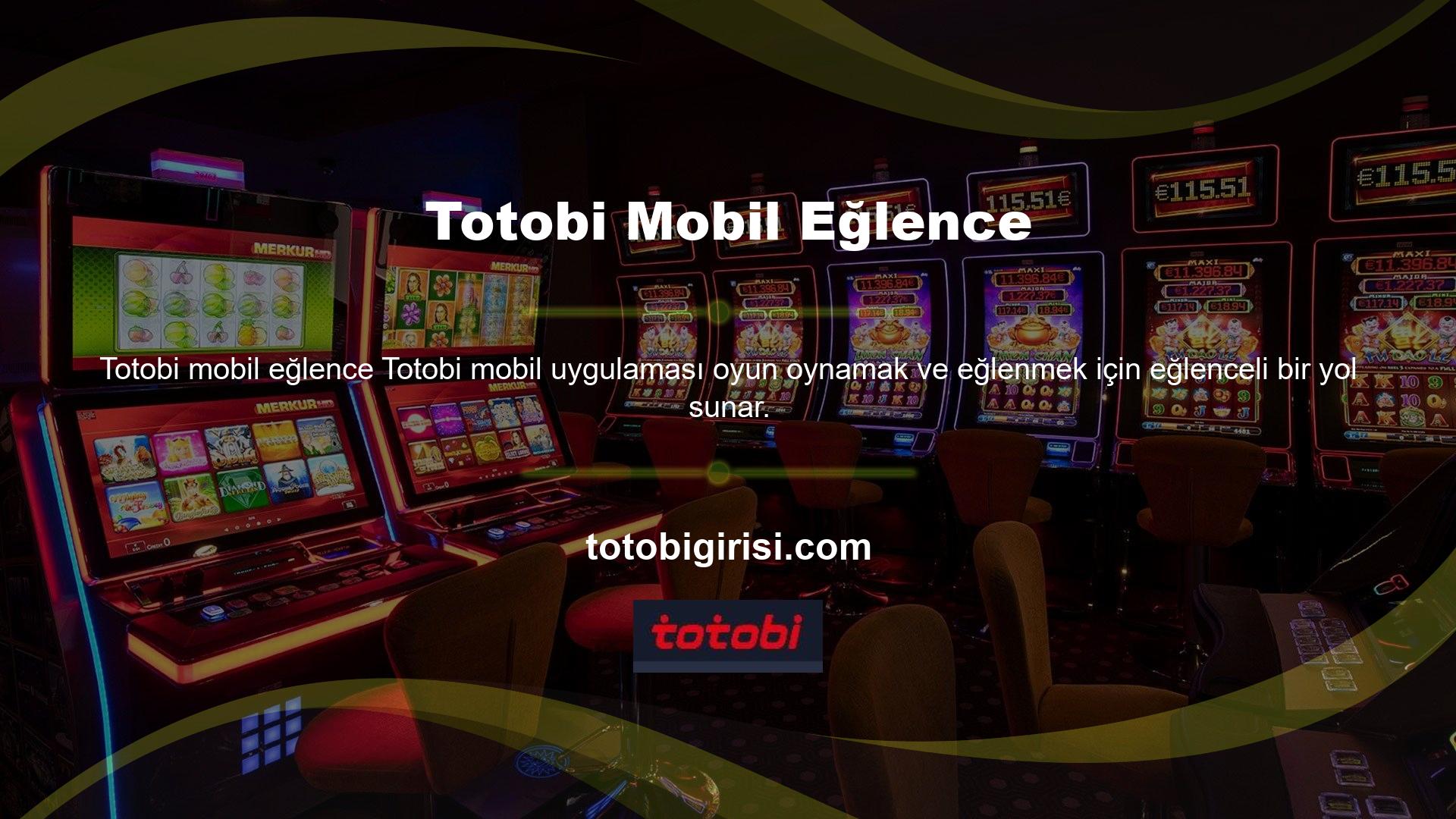Kullanıcı dostu arayüz sayesinde, mobil uygulamayı indirenler dışarıda bile gerçek casino eğlencesi yaşayabilir