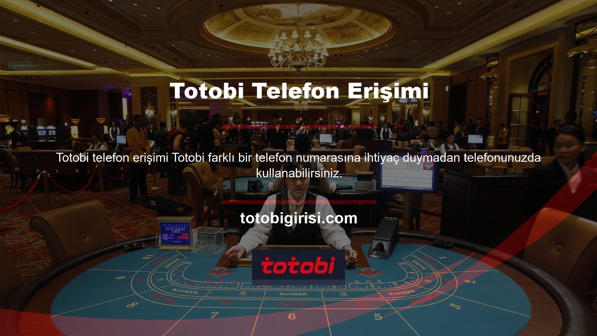 Totobi Mobile Giriş için geçerli adrese tıklayın